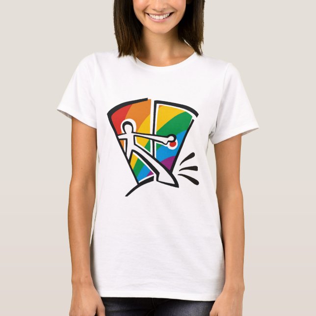 Gay Pride-T - Shirt (Vorderseite)
