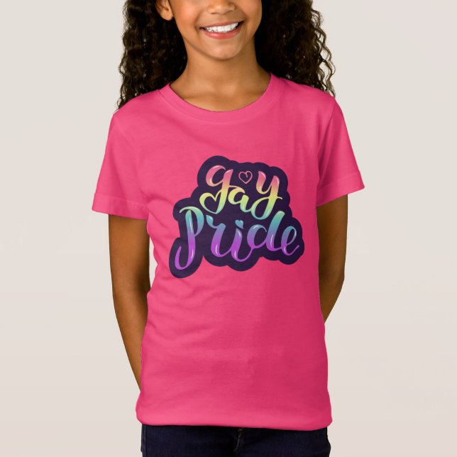 Gay Pride T-Shirt (Vorderseite)