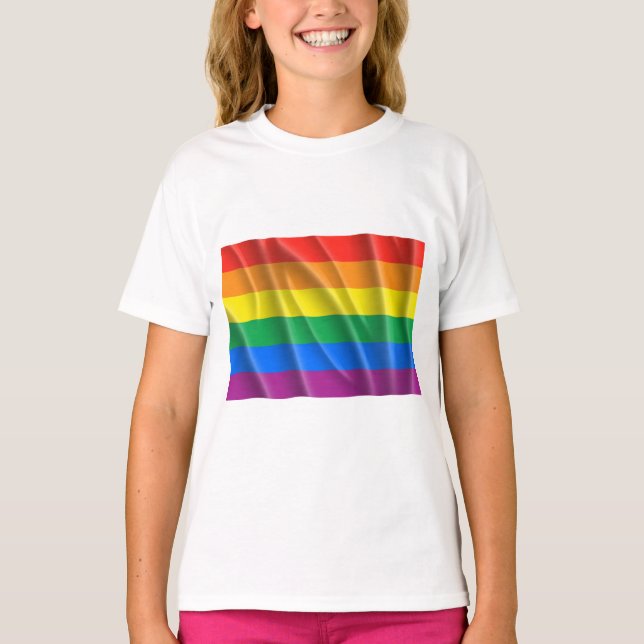 Gay Pride T-Shirt (Vorderseite)
