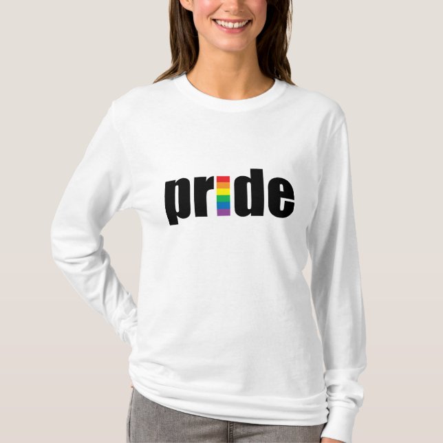 Gay Pride T-Shirt (Vorderseite)