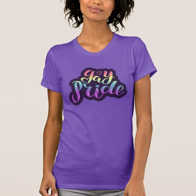 Gay Pride T-Shirt (Vorderseite)
