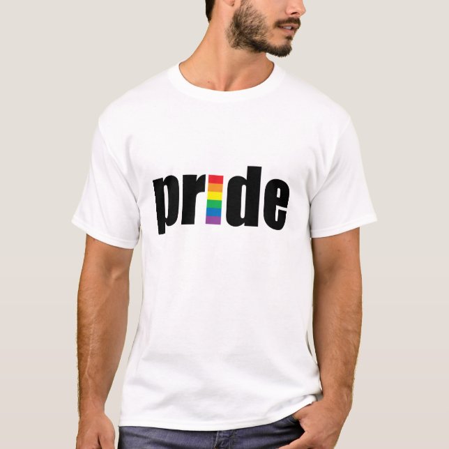 Gay Pride T-Shirt (Vorderseite)
