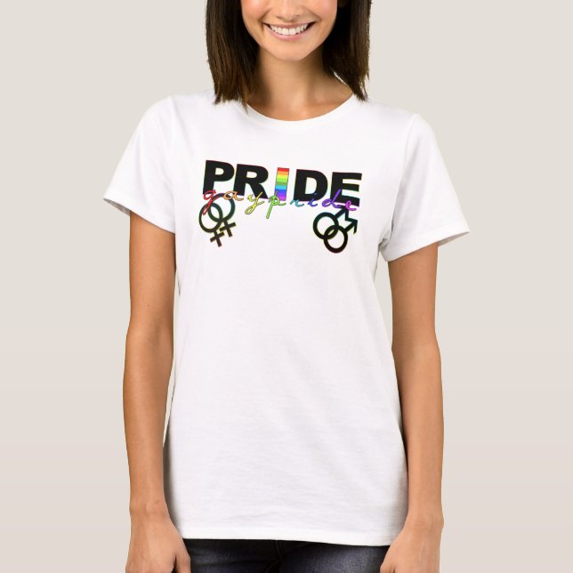 Gay Pride T-Shirt (Vorderseite)