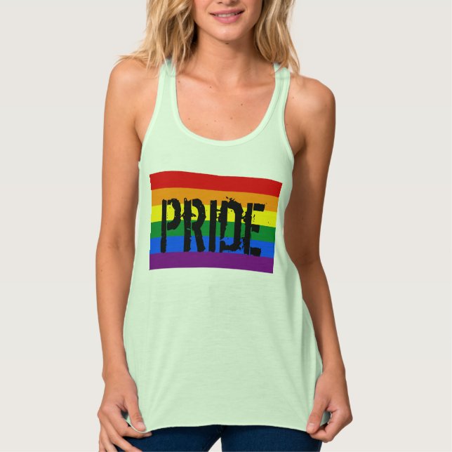 Gay Pride Tank Top (Vorderseite)