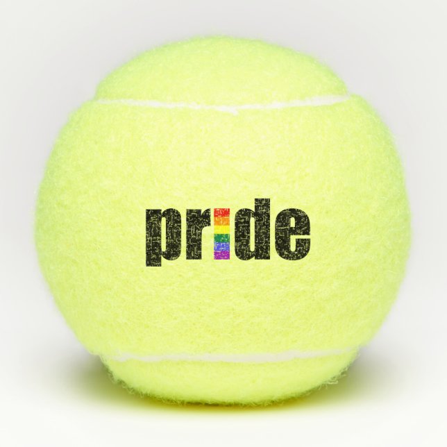 Gay Pride Tennisbälle (Vorderseite)