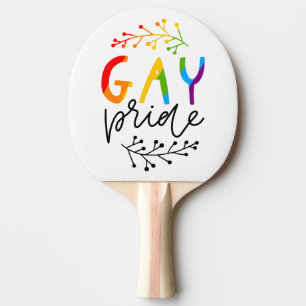 Gay Pride Tischtennis Schläger