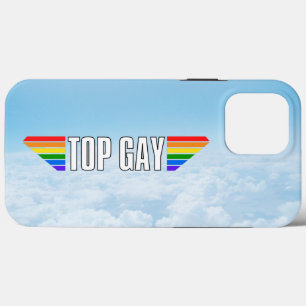 Gay Pride Top Gay Pride Rainbow Flag LGBT LGBTQ Case-Mate iPhone Hülle
