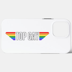 Gay Pride Top Gay Pride Rainbow Flag LGBT LGBTQ Case-Mate iPhone Hülle