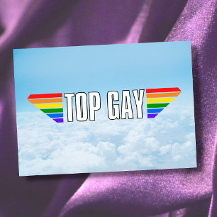 Gay Pride Top Gay Pride Rainbow Flag LGBT LGBTQ Karte