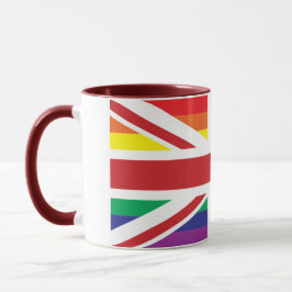 Gay Pride UNION JACK Tasse