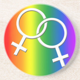 Gay Pride Untersetzer Rainbow Gay Pride Trinkküste