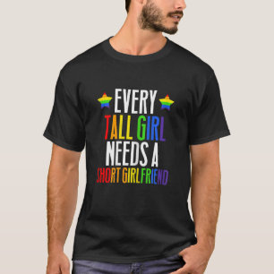 Gay Pride von Frauen mit LGBit jedes große Mädchen T-Shirt