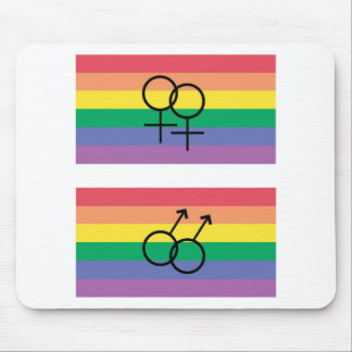 Gay Prideflagge Mousepad