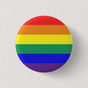 Gay Prideflaggen-Button Button