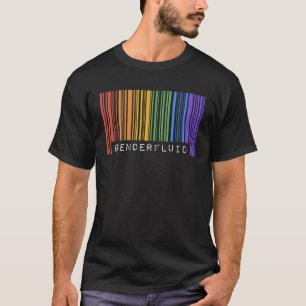 Gay Que Strichcode Prix Genderfluid ästhetische LG T-Shirt
