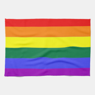 Gay Rainbow Pride Flag Handtuch