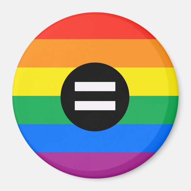 Gay Rights Flag Magnet (Vorne)