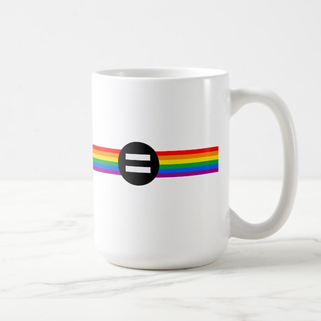 Gay Rights Flag Tasse (Rechts)