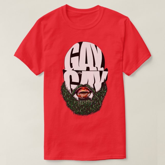 GAY Rosa 1 T-Shirt (Design vorne)