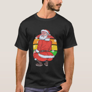 Gay Santa Claus Beard LGBTQ Weihnachtswerk T-Shirt