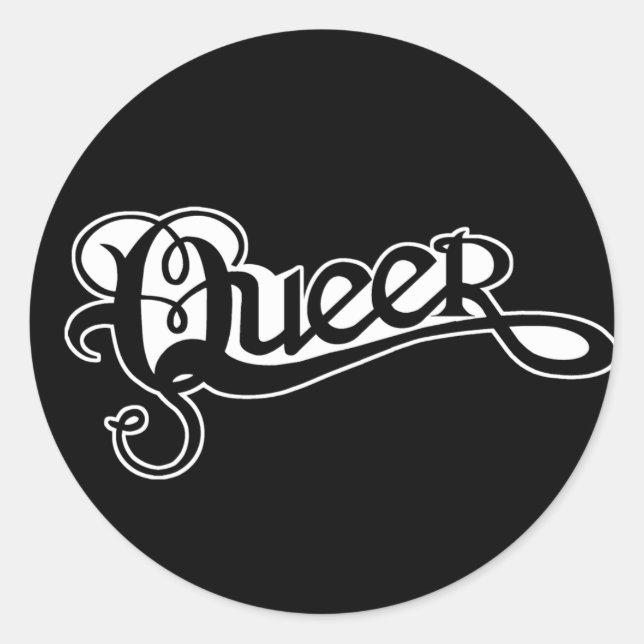 GAY STICKERS - Que 01 (Vorderseite)