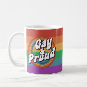 Gay & Stolz Pride LGBTQ+ Kaffeetasse