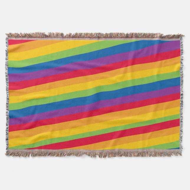 Gay Stripes Decke (Vorderseite)