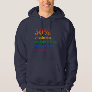 Gay Suizid - Ich weigere mich, eine Statistik zu s Hoodie