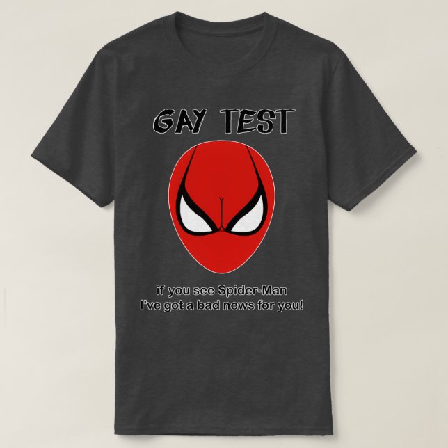 Gay Test T-Shirt (Design vorne)