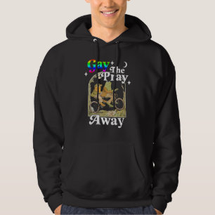 Gay The Pray Away LGBT Gay Frosch Gleichheit Stolz Hoodie