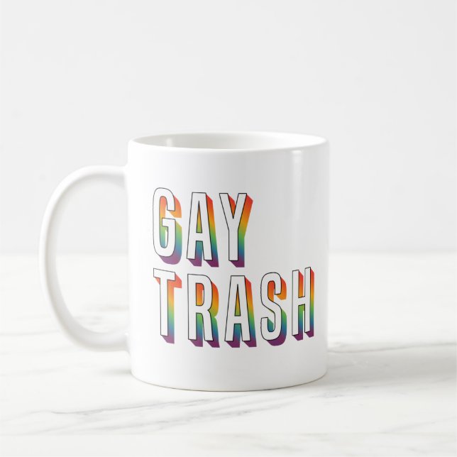 Gay Trash Kaffeetasse (Links)