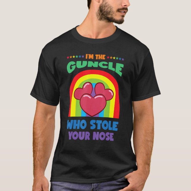 Gay Uncle Pride Guncle 11 T-Shirt (Vorderseite)