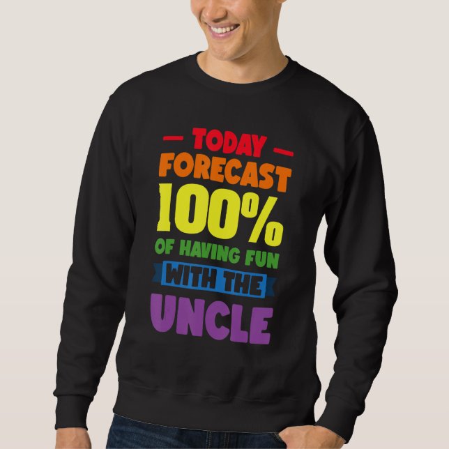 Gay Uncle Pride Guncle 9 Sweatshirt (Vorderseite)