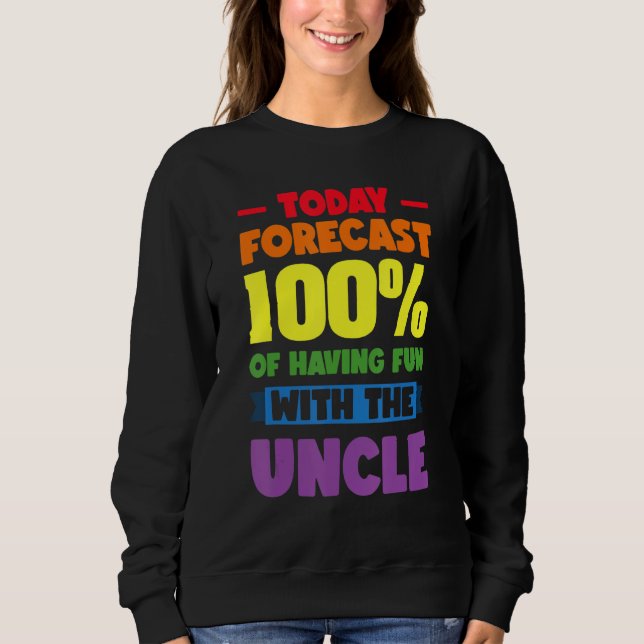Gay Uncle Pride Guncle 9 Sweatshirt (Vorderseite)