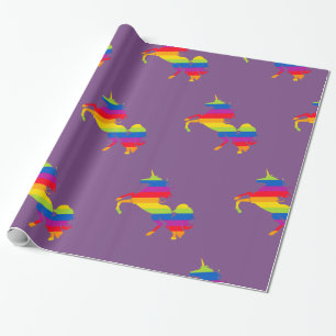 Gay Unicorn Geschenkpapier