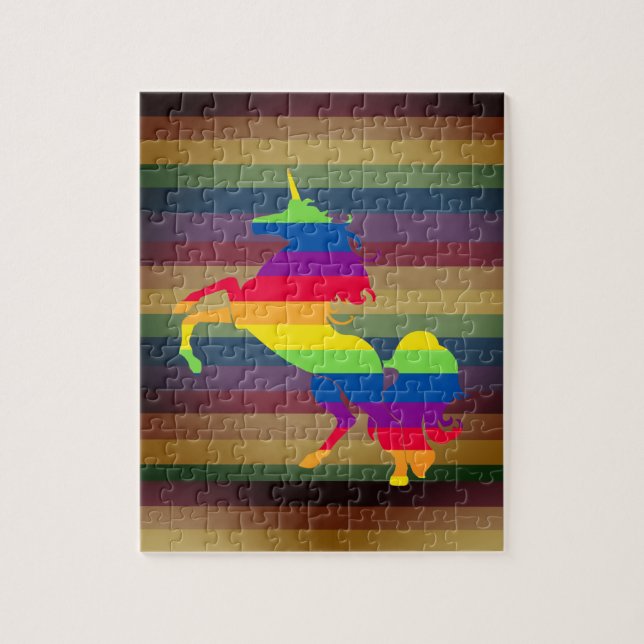 Gay Unicorn Puzzle (Vertikal)