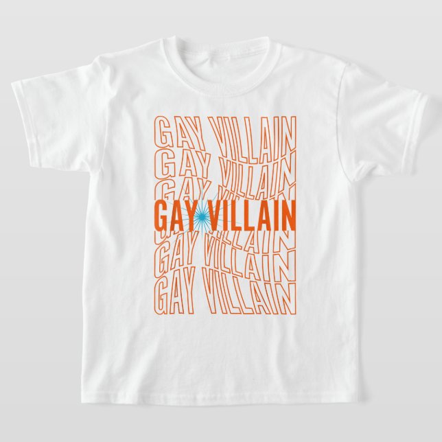 Gay Villain Funny Meme LGBT Gay Pride Lesbian LGBT T-Shirt (Ablage )