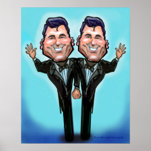 Gay Wedding Cake Dolls Poster