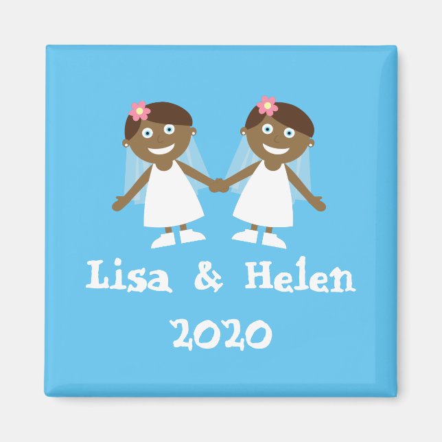 Gay Wedding Magnet (Vorne)