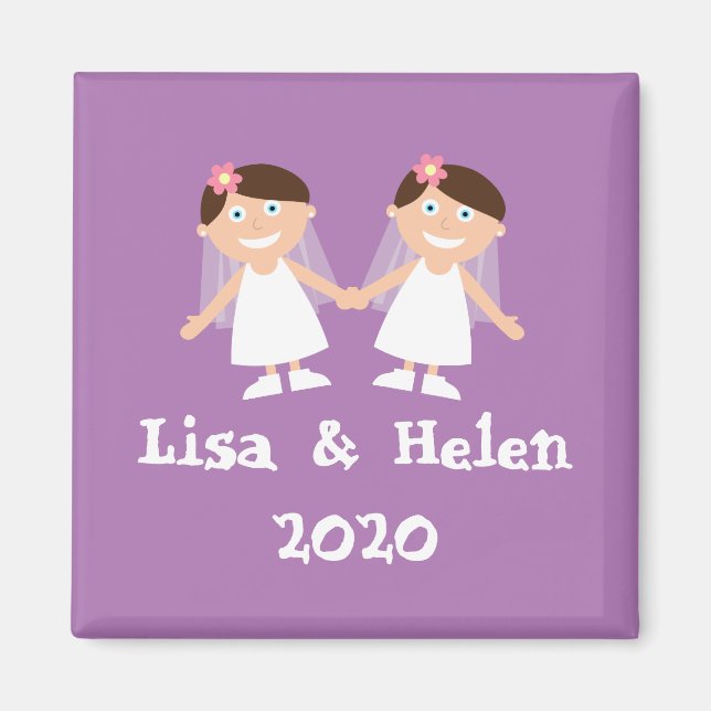 Gay Wedding Magnet (Vorne)