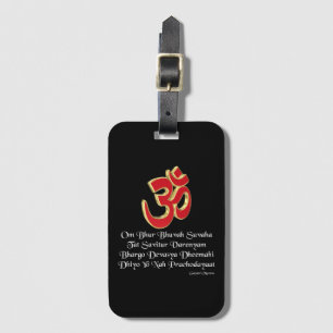 Gayatri Mantra Gepäckanhänger