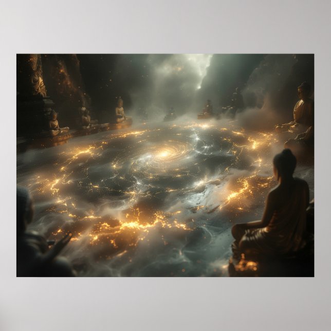 GAYATRI - MANTRA - OM POSTER (Vorne)