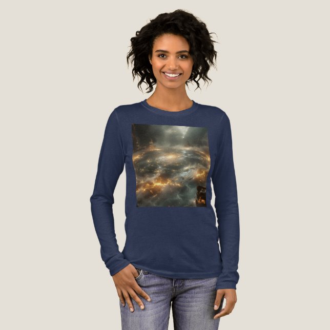 GAYATRI - MANTRA - OM Tri-Blend SHIRT (Volle Vorderseite)