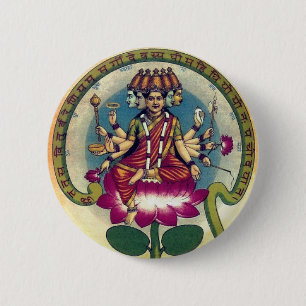 Gayatri Mantra (Personifizierung als Göttin) Button