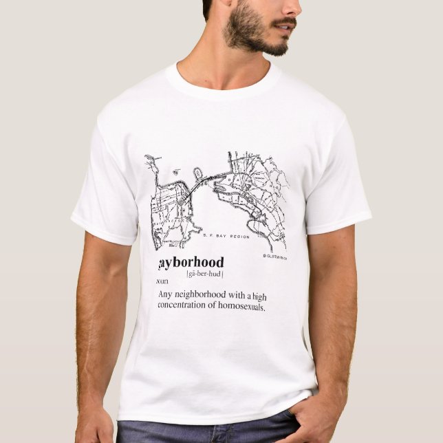 GAYBORHOOD T-Shirt (Vorderseite)