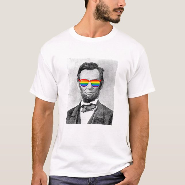 Gaybraham Lincoln T-Shirt (Vorderseite)