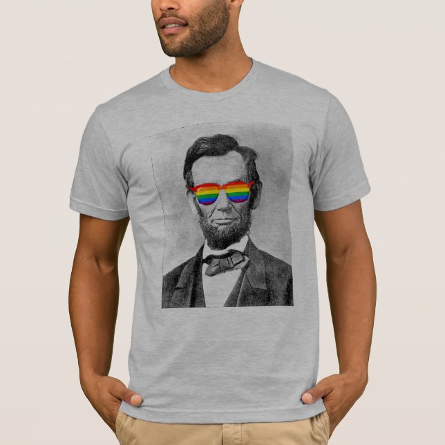 Gaybraham Lincoln T-Shirt (Vorderseite)
