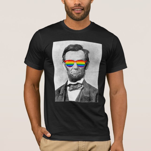 Gaybraham Lincoln T-Shirt (Vorderseite)