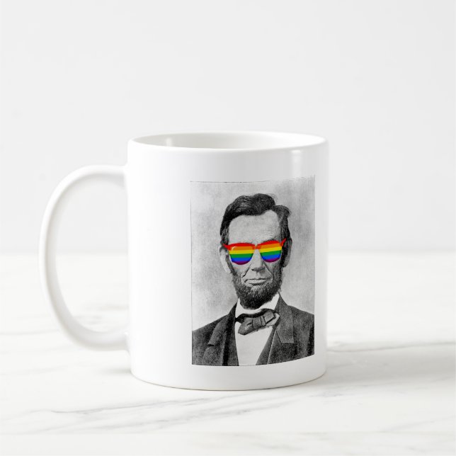 Gaybraham Lincoln Tasse (Links)