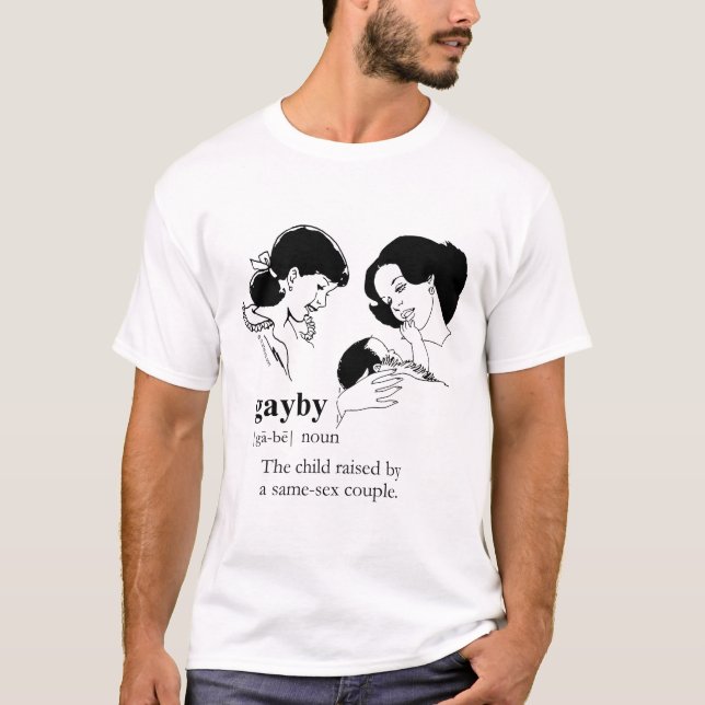GAYBY (Lesben) T-Shirt (Vorderseite)
